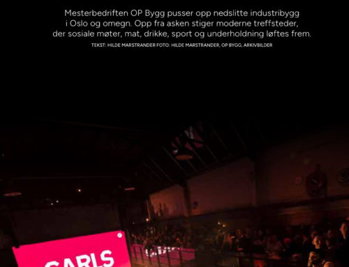 Ny artikkel om OP BYGG i MESTER-magasinet